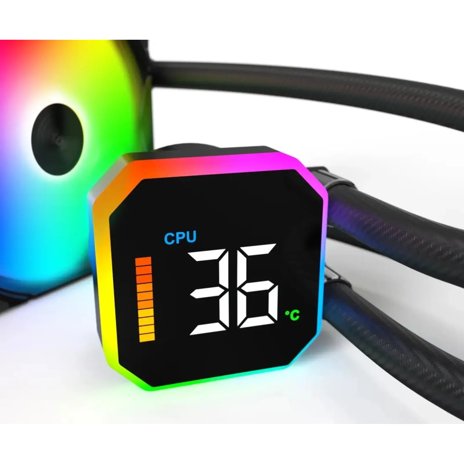 Система водяного охлаждения Montech HyperFlow Digital 360 Black (HYPERFLOW DIGITAL 360 B) UA