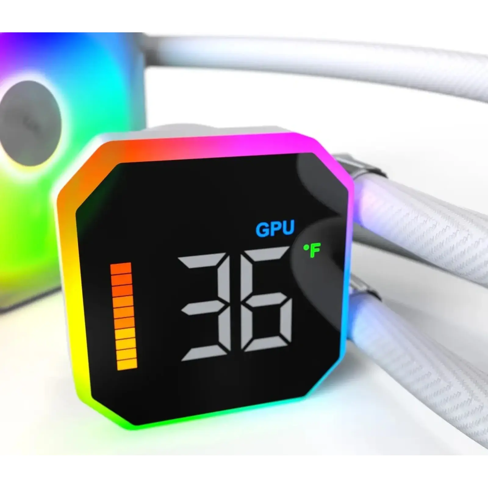 Система водяного охлаждения Montech HyperFlow Digital 360 White (HYPERFLOW DIGITAL 360 W) UA