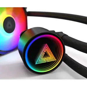 Система водяного охлаждения Montech LIGHTFLOW ARGB 360 Black UA