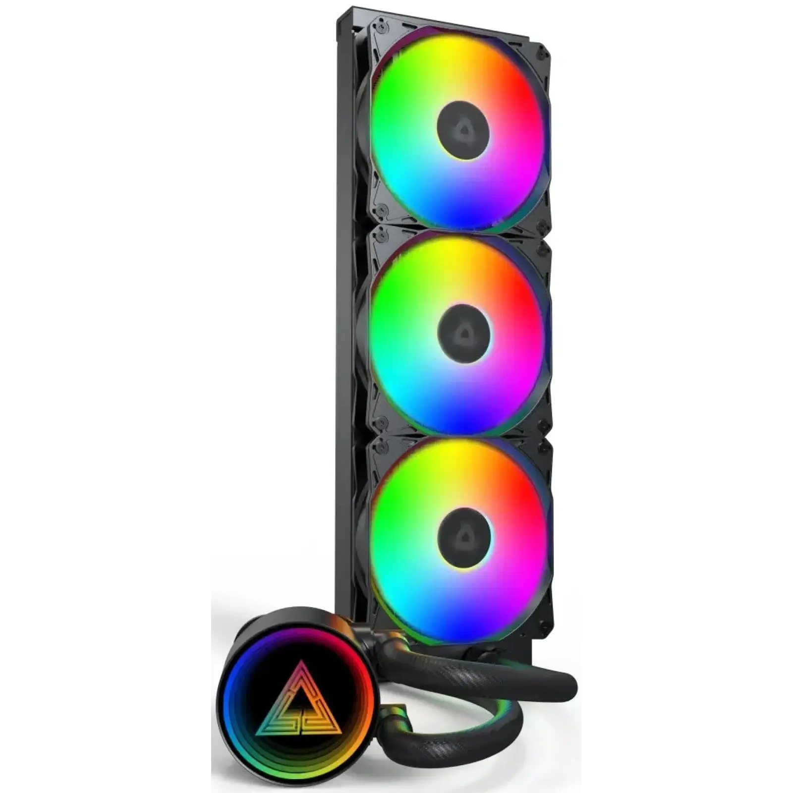 Система водяного охлаждения Montech LIGHTFLOW ARGB 360 Black UA