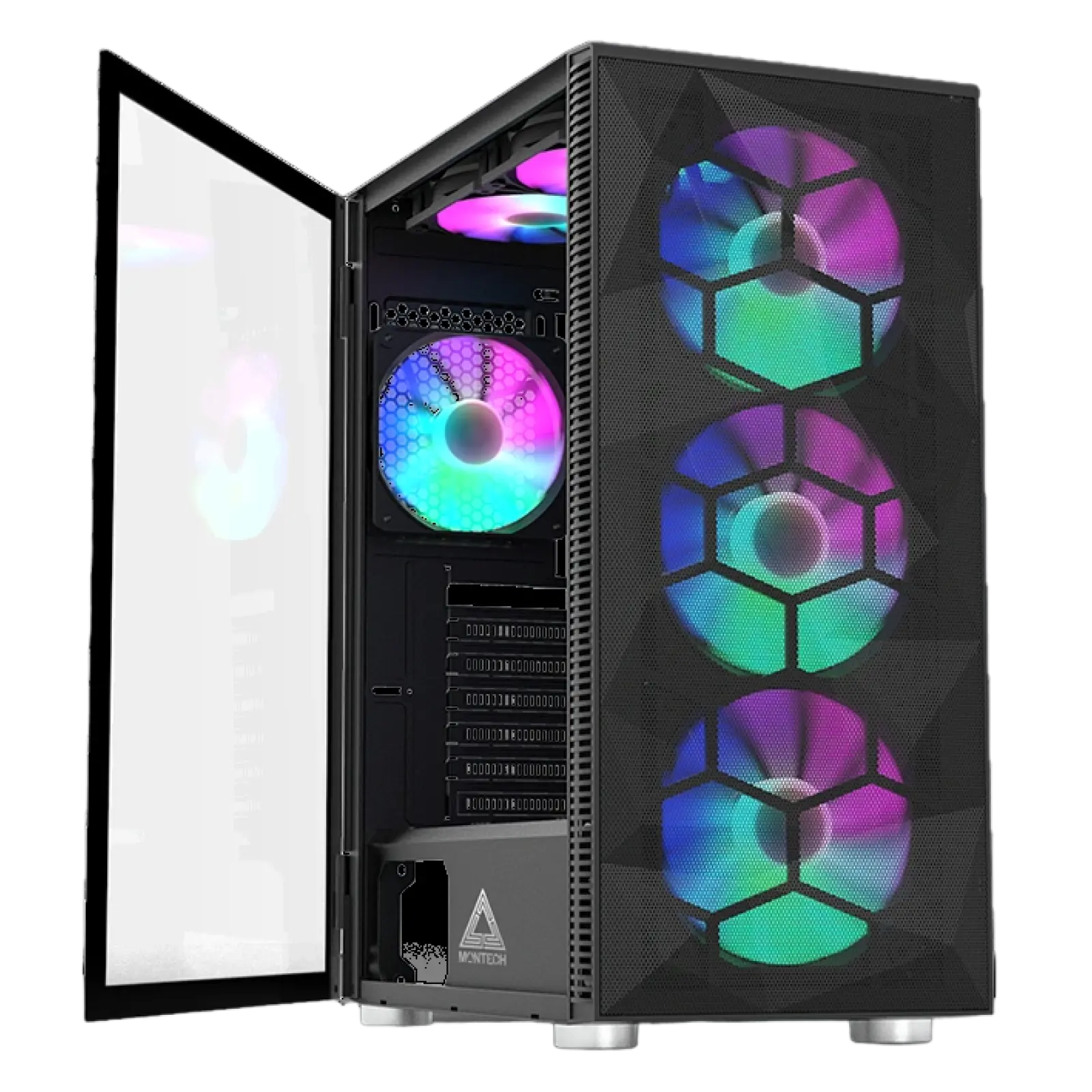 Корпус Montech X3 MESH Black Без БЖ UA