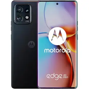 Колір: Чорний - Смартфон Motorola Edge 40 Pro 5G 12/256GB Interstellar Black (PAWE0023RS, PAWE0002)