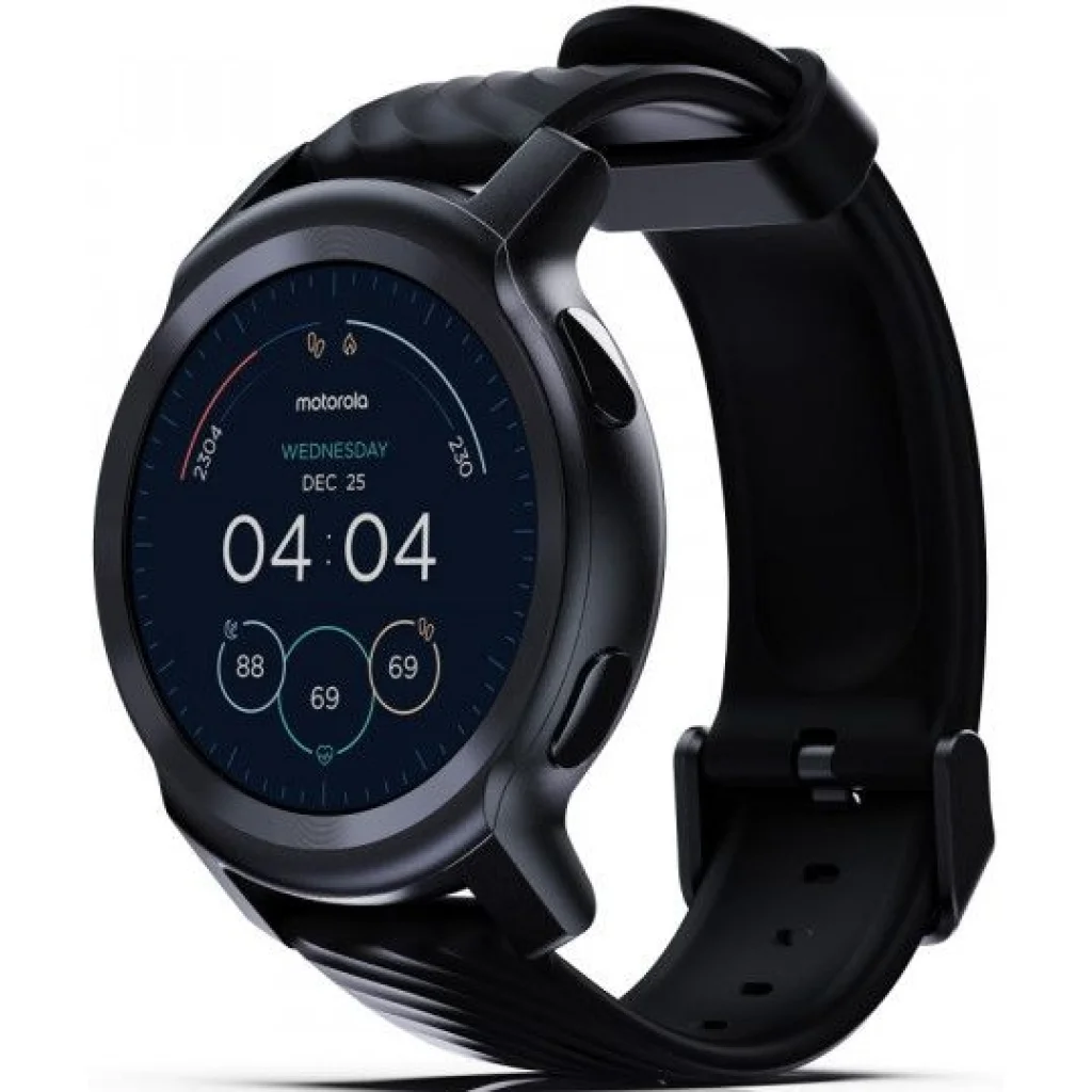 Смарт-часы Motorola Moto Watch 100 Phantom Black (MOSWZ100-PB)