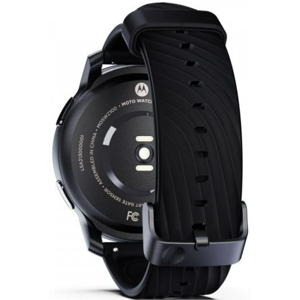 Смарт-часы Motorola Moto Watch 100 Phantom Black (MOSWZ100-PB)