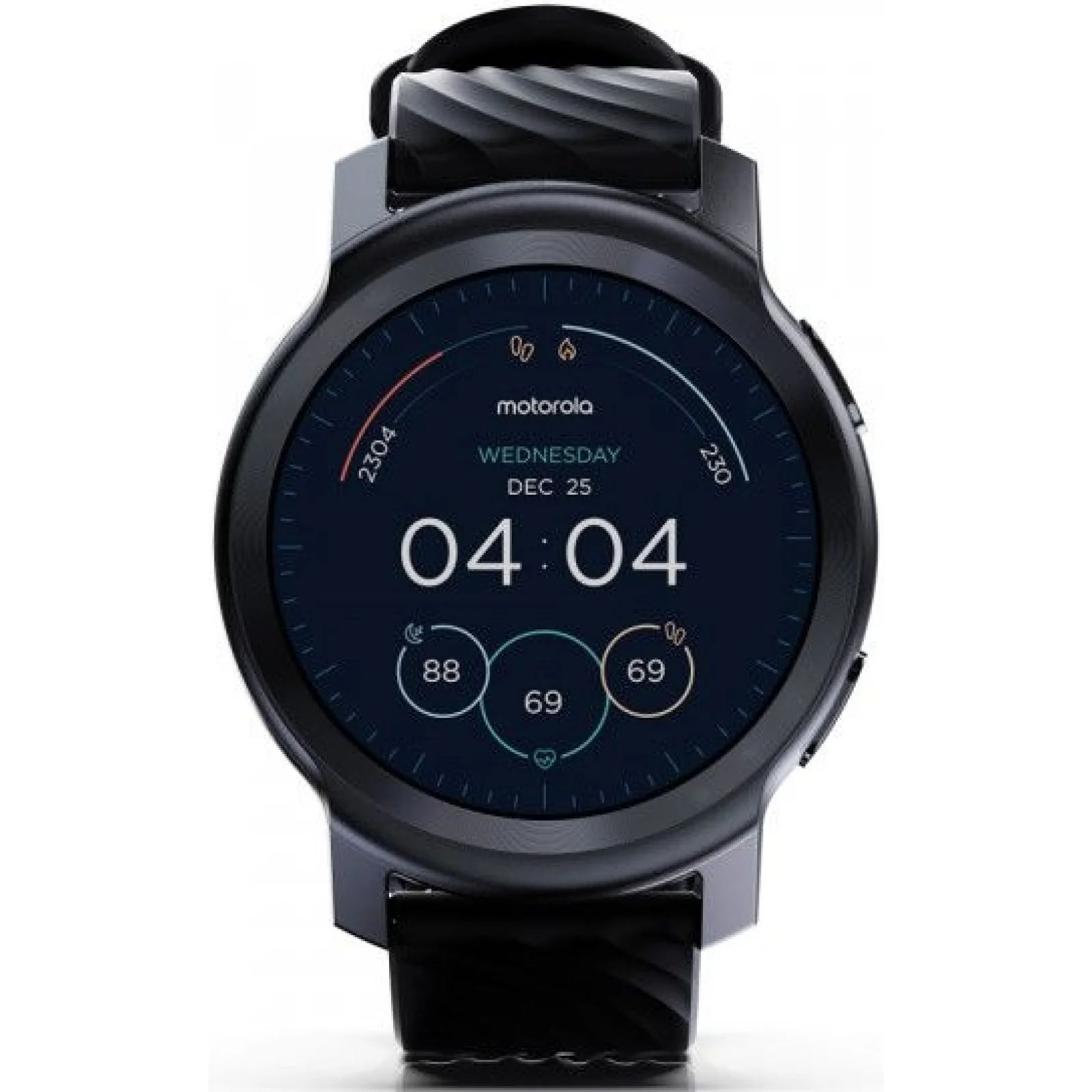 Смарт-годинник Motorola Moto Watch 100 Phantom Black (MOSWZ100-PB)