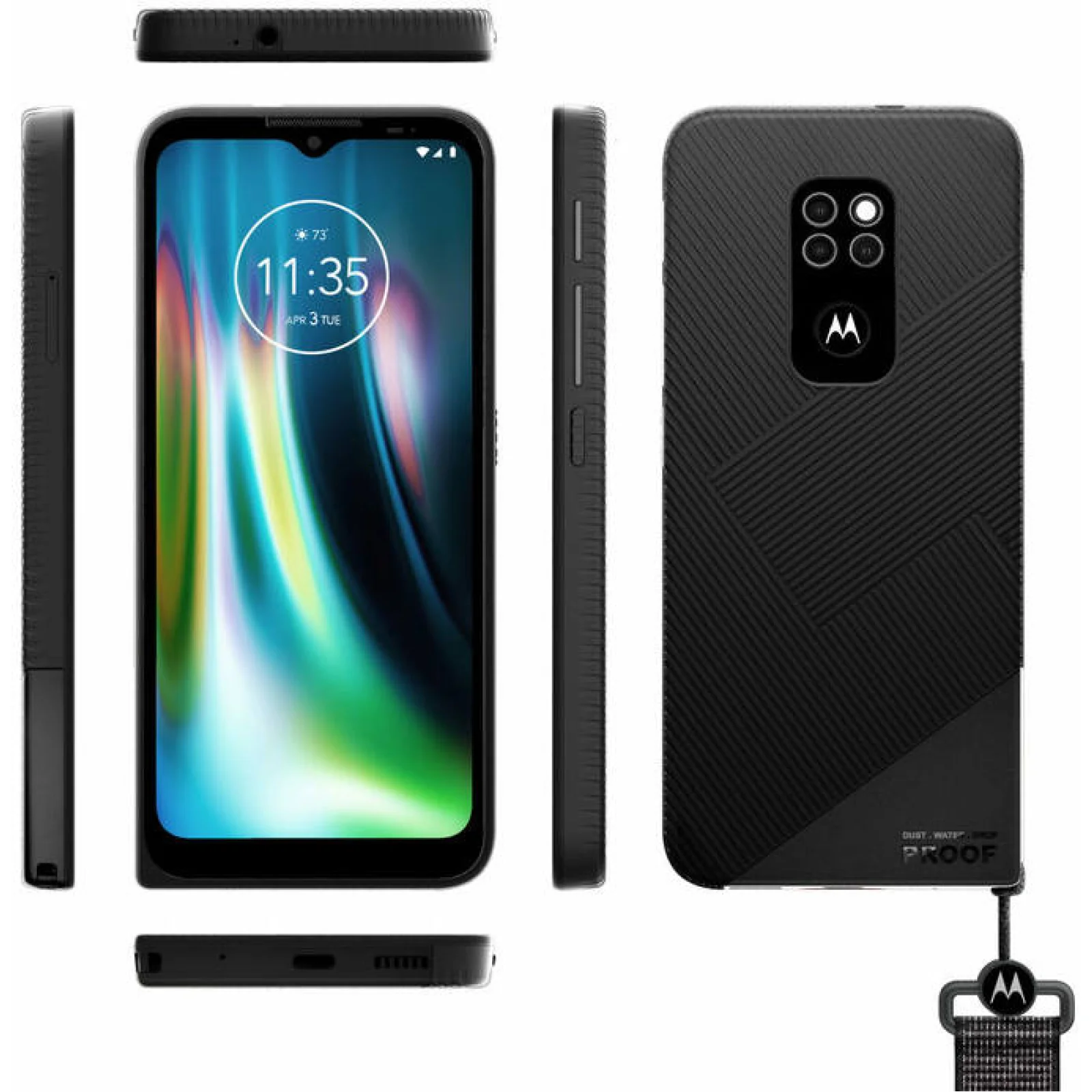 Смартфон Motorola Defy 4/64GB Black UA