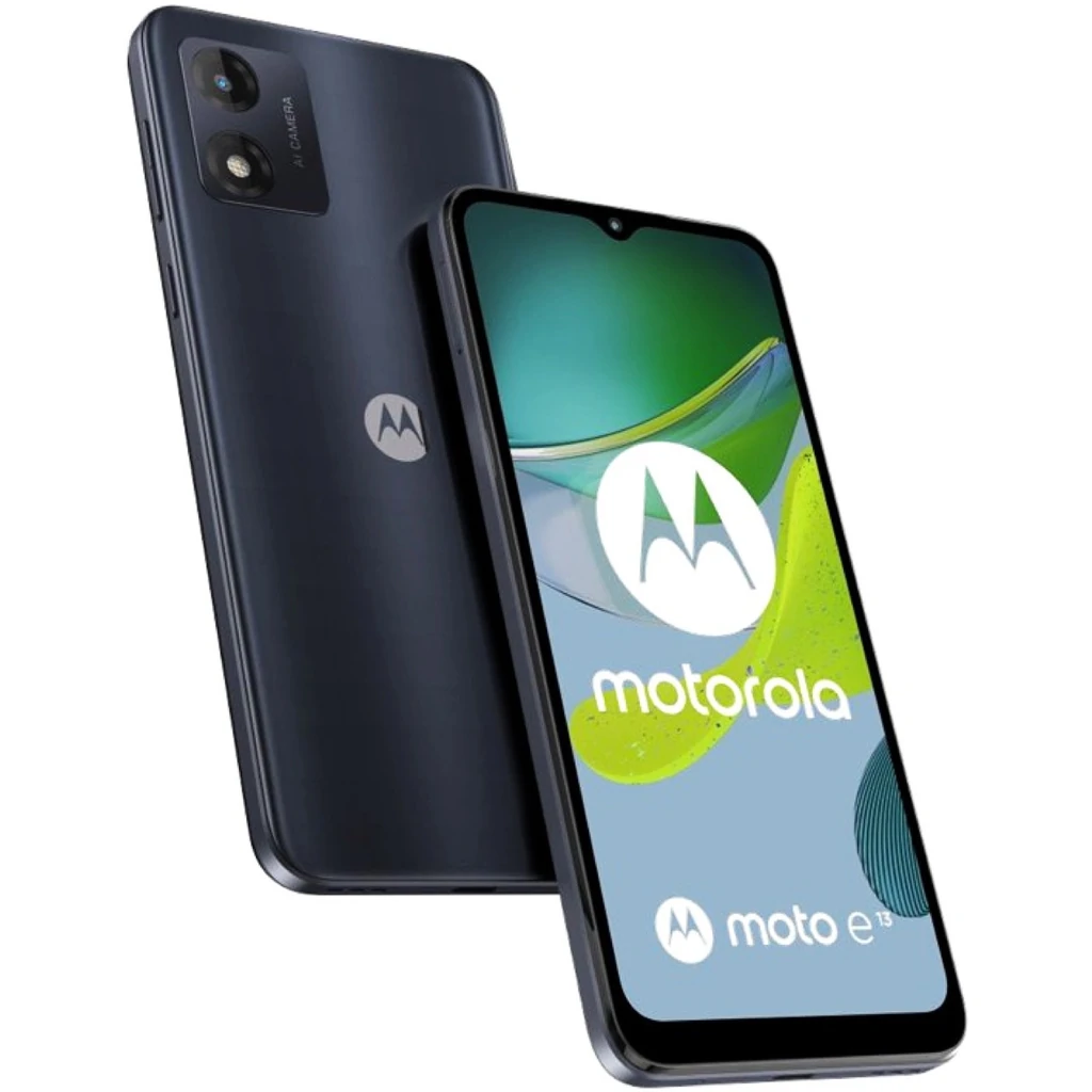 Смартфон Motorola E13 8/128GB Cosmic Black (PAXT0079RS) UA