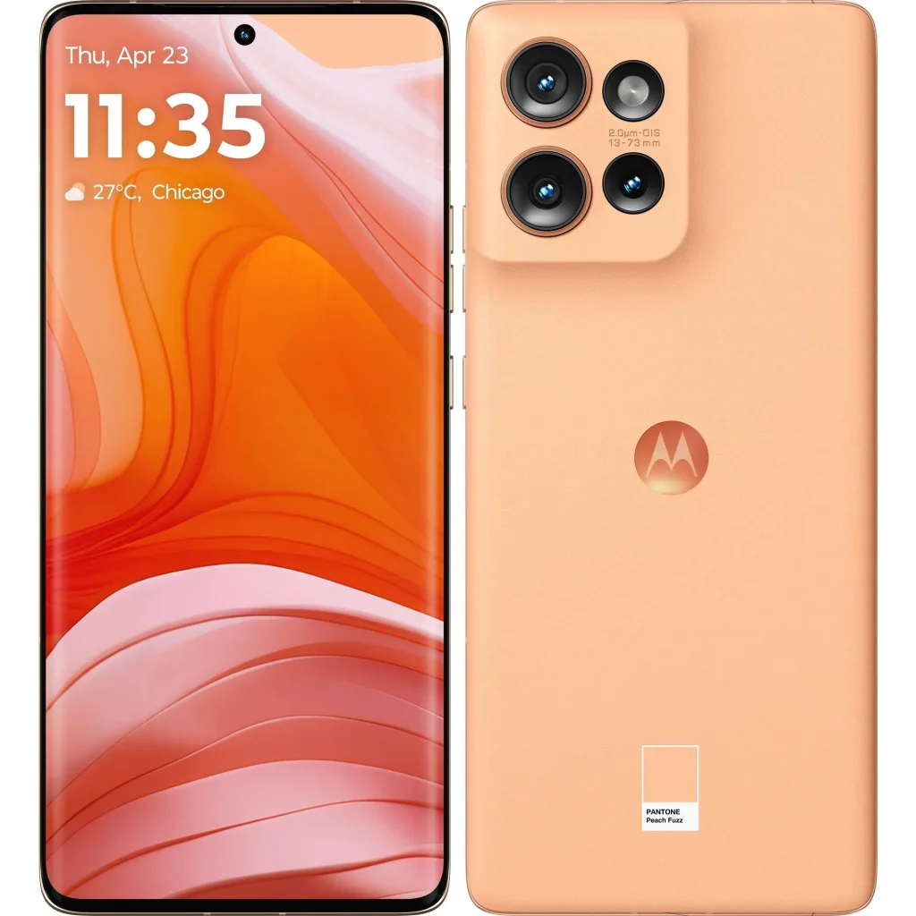 Смартфон Motorola Edge 50 5G 12/512GB Peach Fuzz (PB2U0011RS) UA