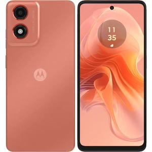 Смартфон Motorola Moto G04 4/64GB Sunrise Orange (PB130046RS) UA