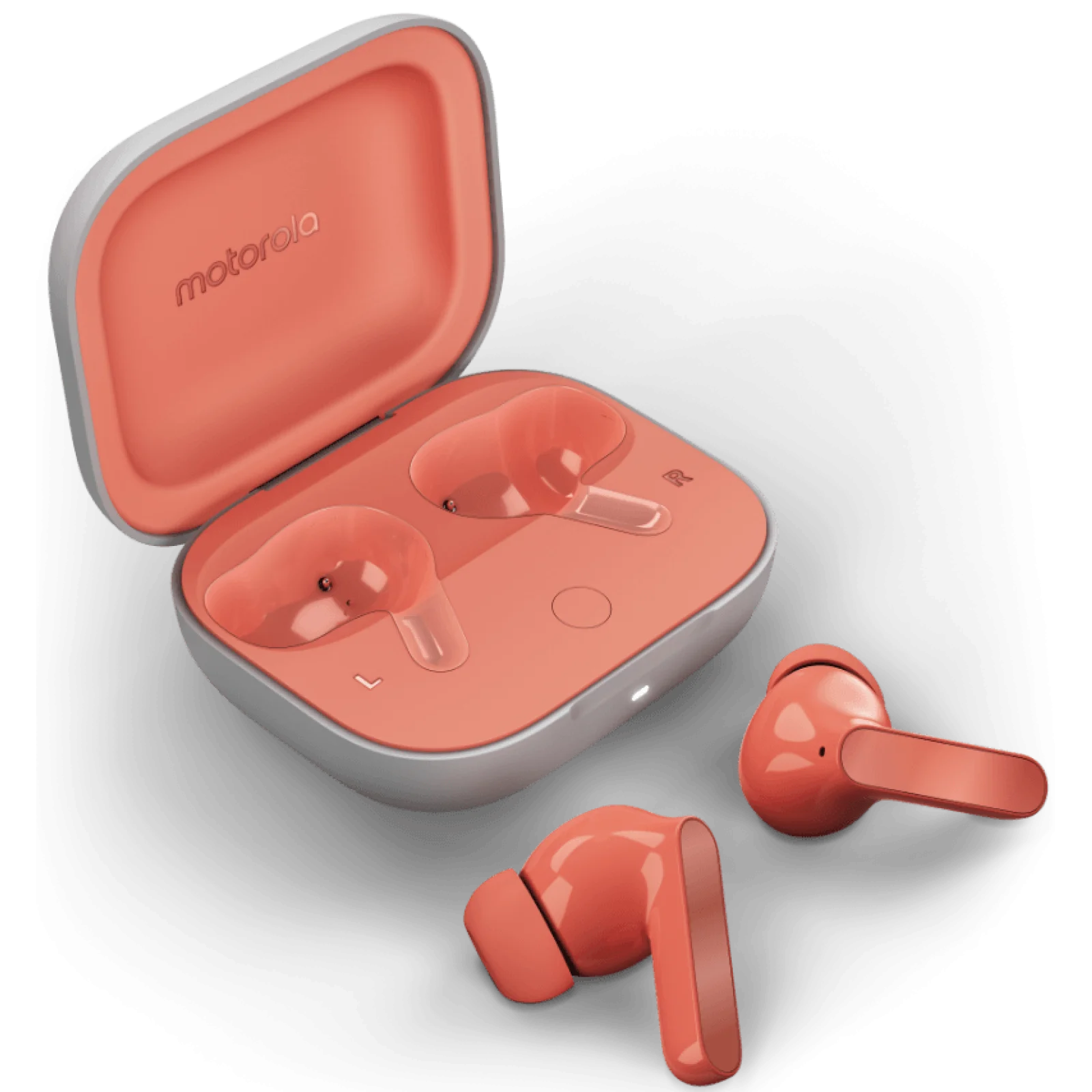 Навушники Motorola Moto Buds Coral Peach (PG38C05750) UA