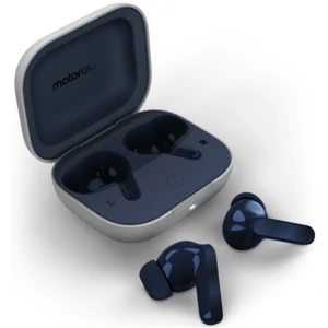 Цвет: Синий - Наушники Motorola Moto Buds Starlight Blue (PG38C05748) UA