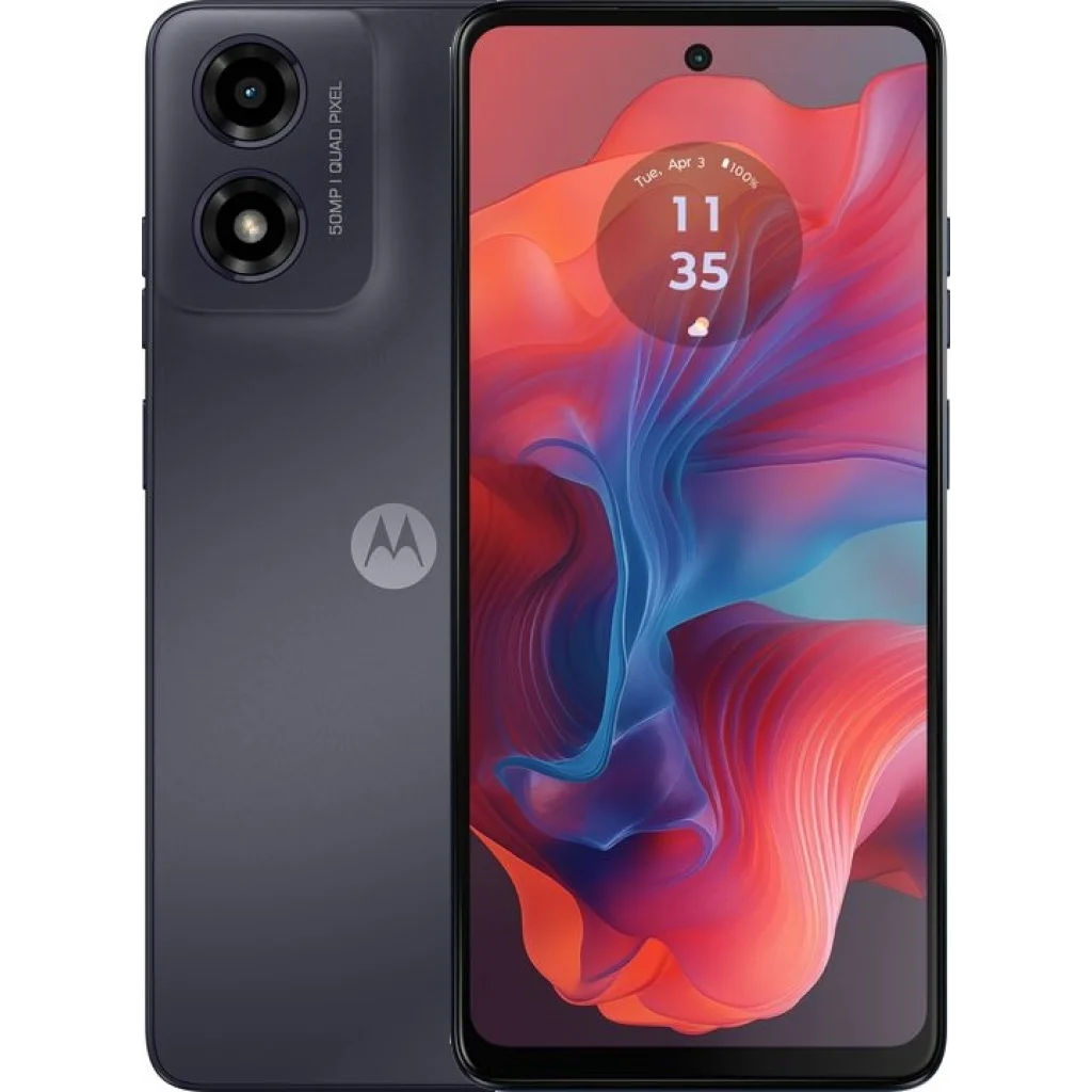 Смартфон Motorola Moto G04s 4/128GB Concord Black (PB360041UA) UA