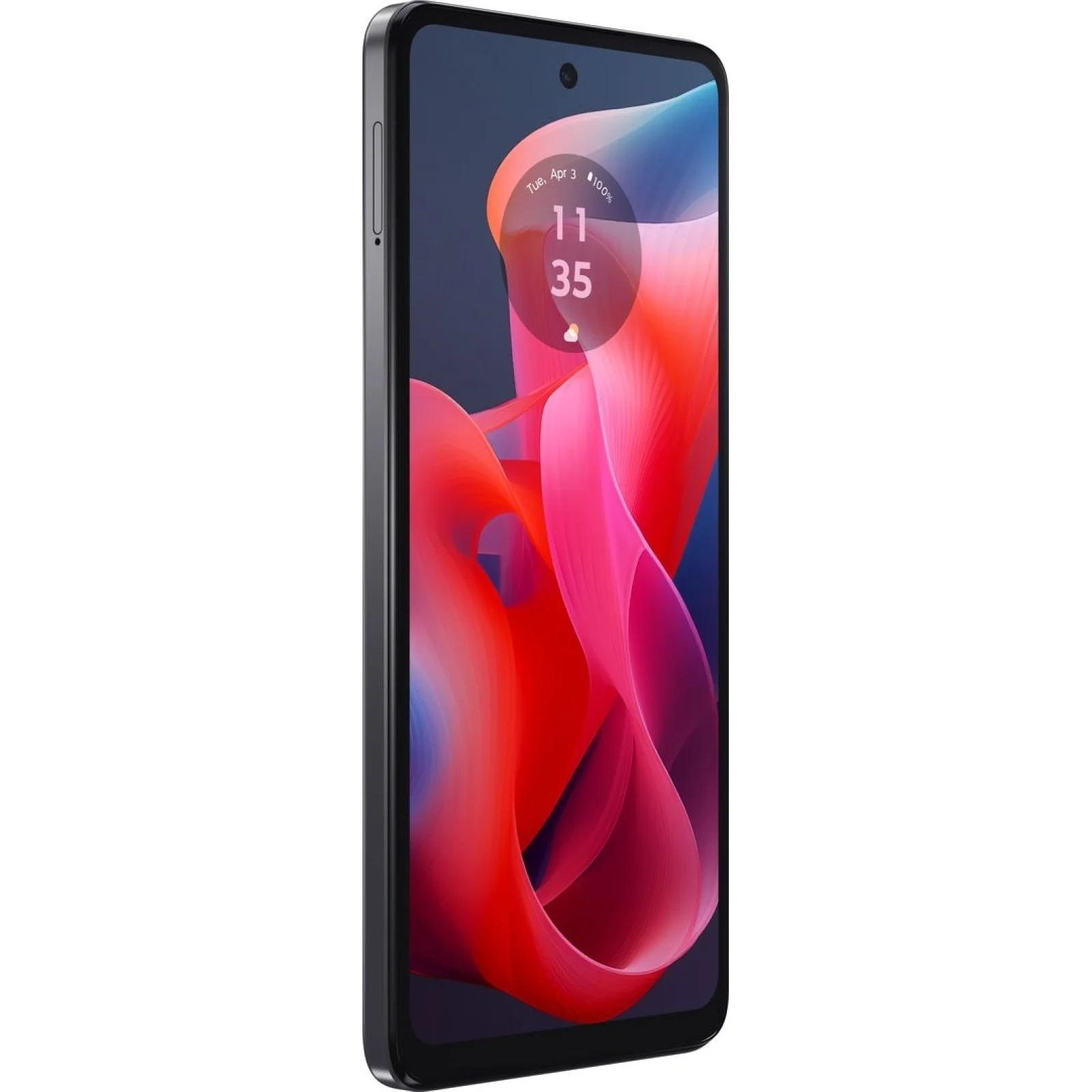 Смартфон Motorola Moto G24 4/128GB Matte Charcoal (PB180009RS) UA