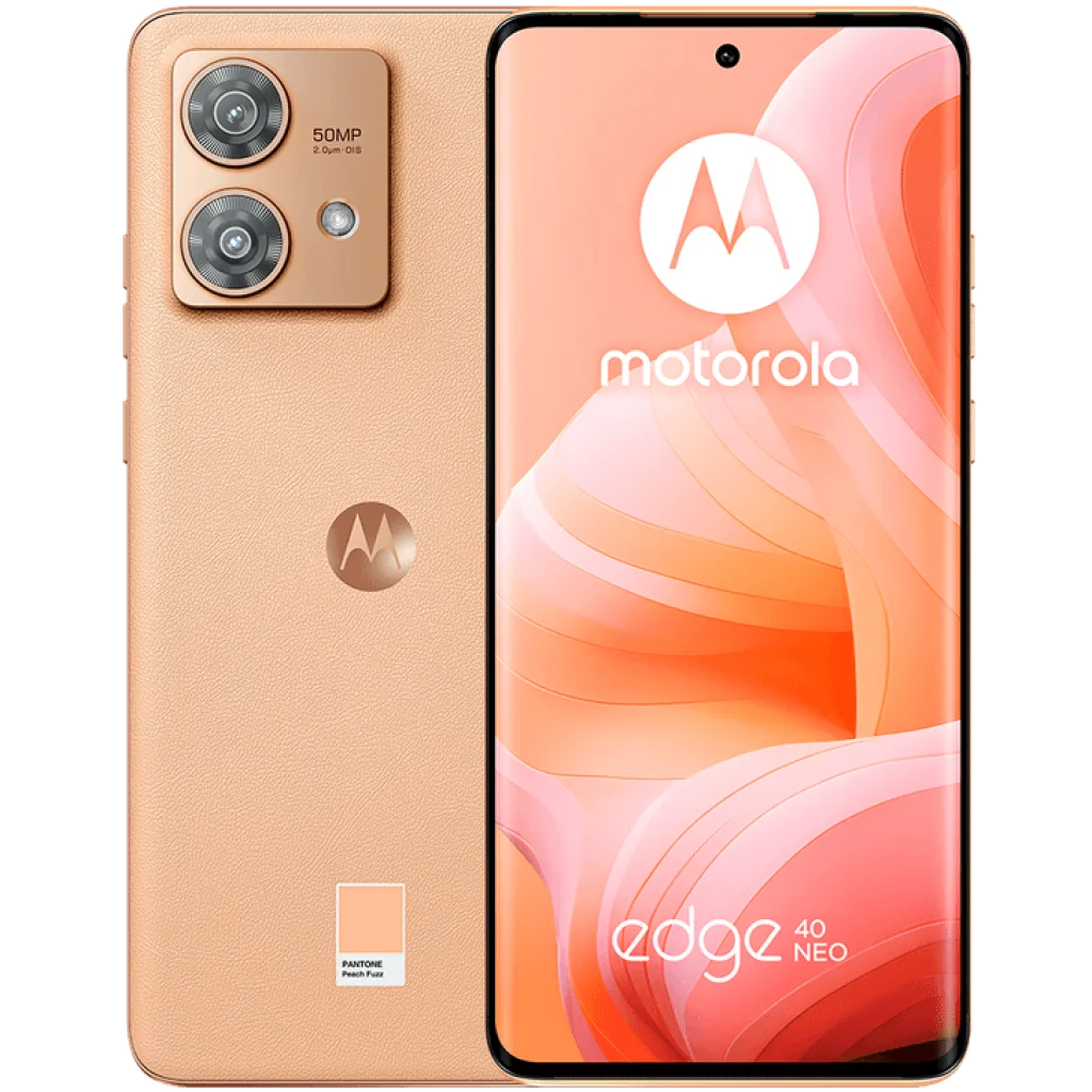 Смартфон Motorola Edge 40 Neo 12/256GB Peach Fuzz (PAYH0116) UA