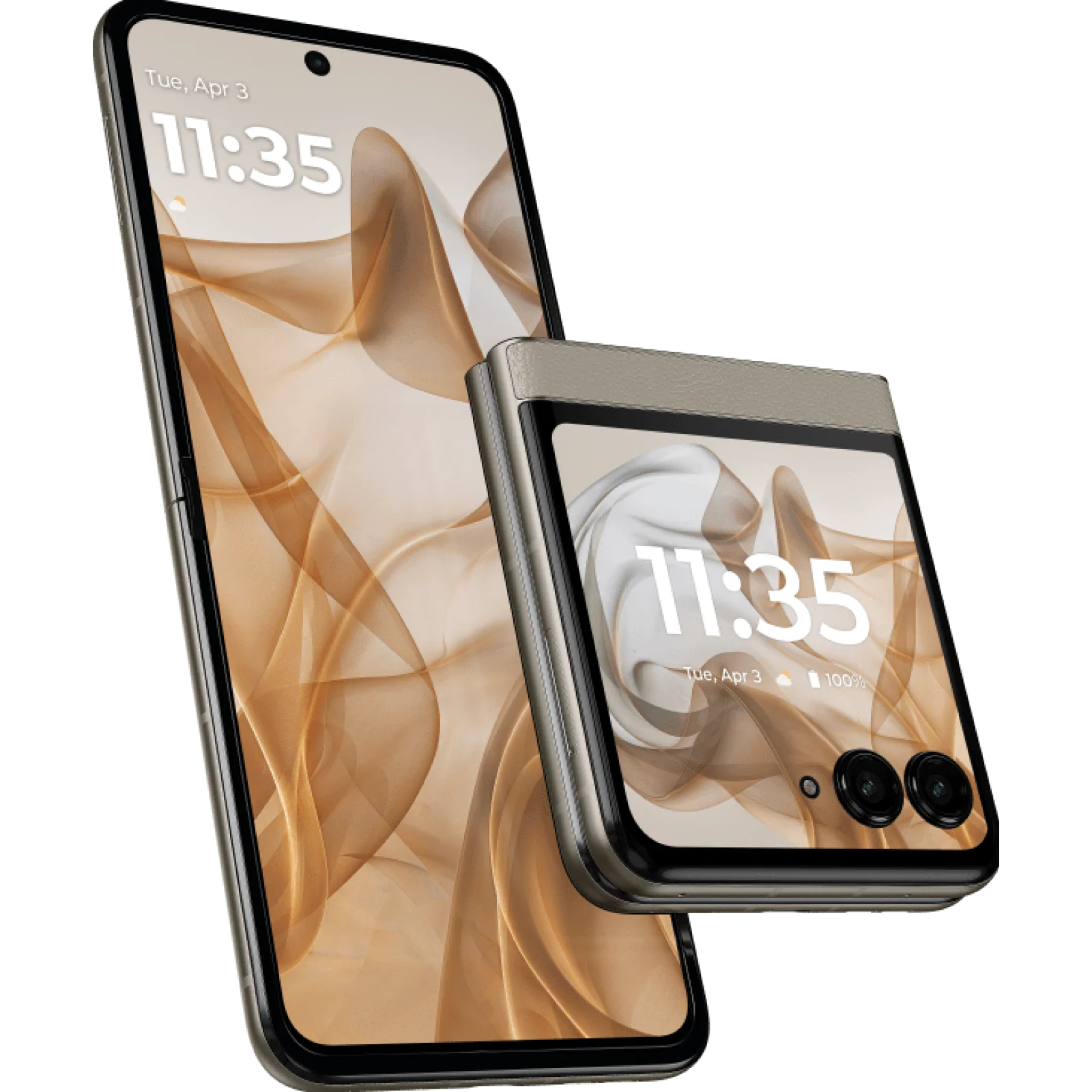 Смартфон Motorola RAZR 50 8/256GB Beach Sand (PB200051RS) UA