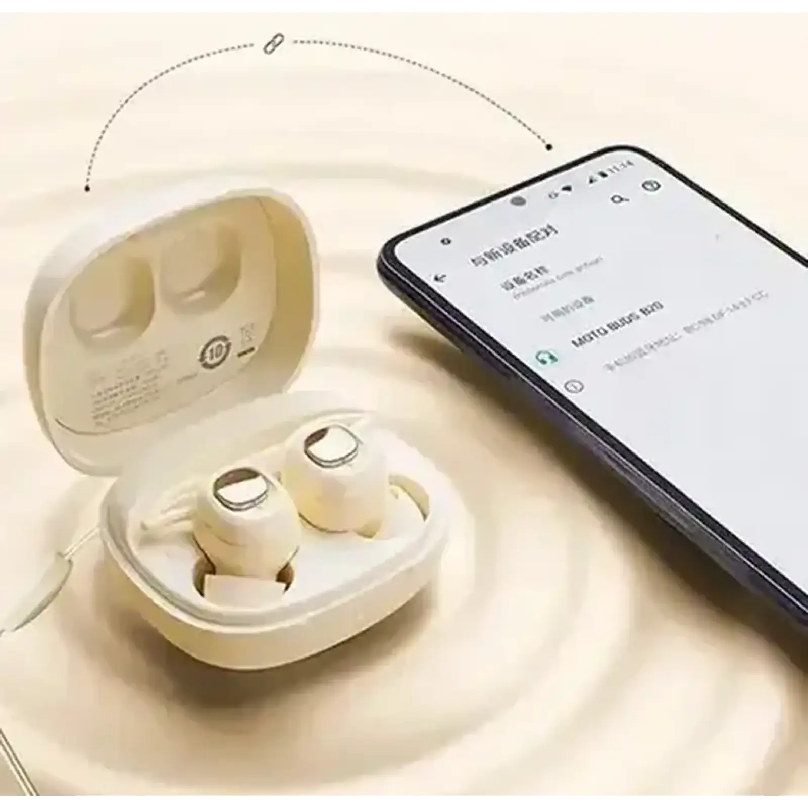 Навушники Motorola Moto Buds B20 Beige
