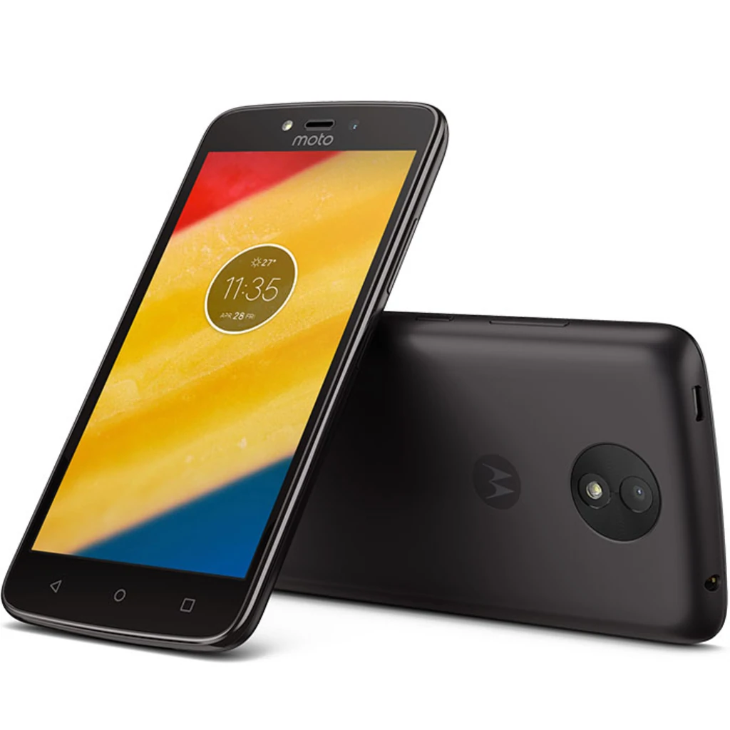Смартфон Motorola Moto C Plus XT1723 2/16GB Starry Black (PA800125UA) UA