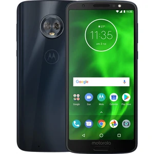 Цвет: Синий - Смартфон Motorola Moto G6 XT1925-5 3/32GB Dual Sim Indigo Blue