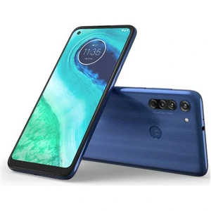 Цвет: Синий - Смартфон Motorola Moto G8 XT2045-2 4/64GB Dual Sim Neon Blue EU