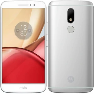 Цвет: Серебристый - Смартфон Motorola Moto M XT1662 4/32Gb Dual Sim Silver