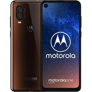 Цвет: Коричневый - Смартфон Motorola One Vision 4/128GB Bronze EU