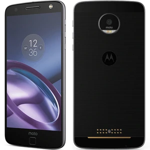 Цвет: Черный - Смартфон Motorola Moto Z 32Gb Dual Sim XT1650 Black Lunar Grey (SM4389AE7U1) UA