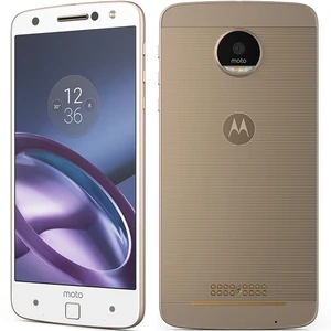 Цвет: Белый - Смартфон Motorola Moto Z 32Gb Dual Sim XT1650 Fine Gold White UA