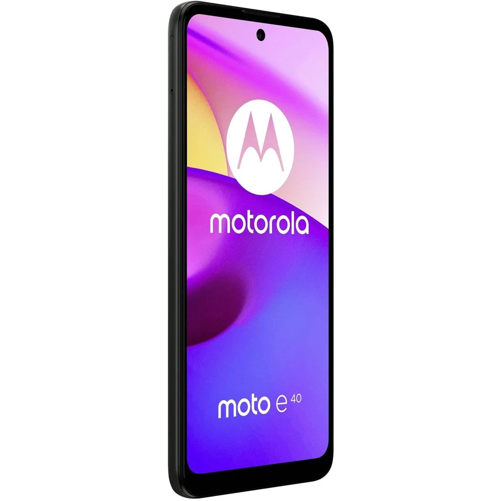 Смартфон Motorola Moto E40 4/64GB Carbon Gray (PAVK0005UA) UA