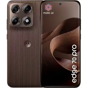 Колір: Коричневий - Смартфон Motorola Edge 70 Pro 5G 8/256GB Chicory Coffee (PBC20086RS) UA