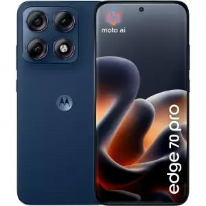 Колір: Синій - Смартфон Motorola Edge 70 Pro 5G 8/256GB Titan (PBC20087RS) UA