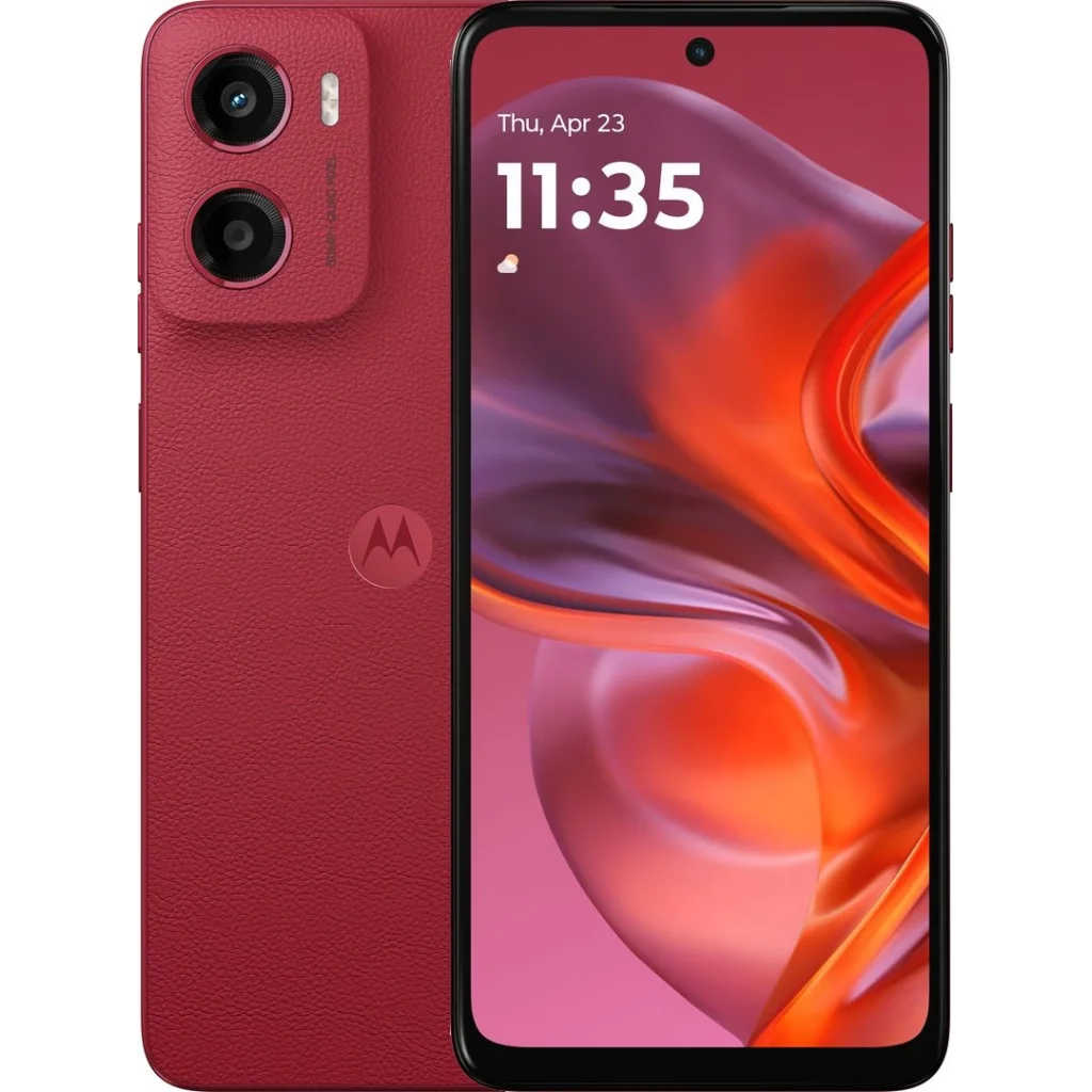 Смартфон Motorola Moto G05 4/256GB Plum Red (PB6L0030UA) UA