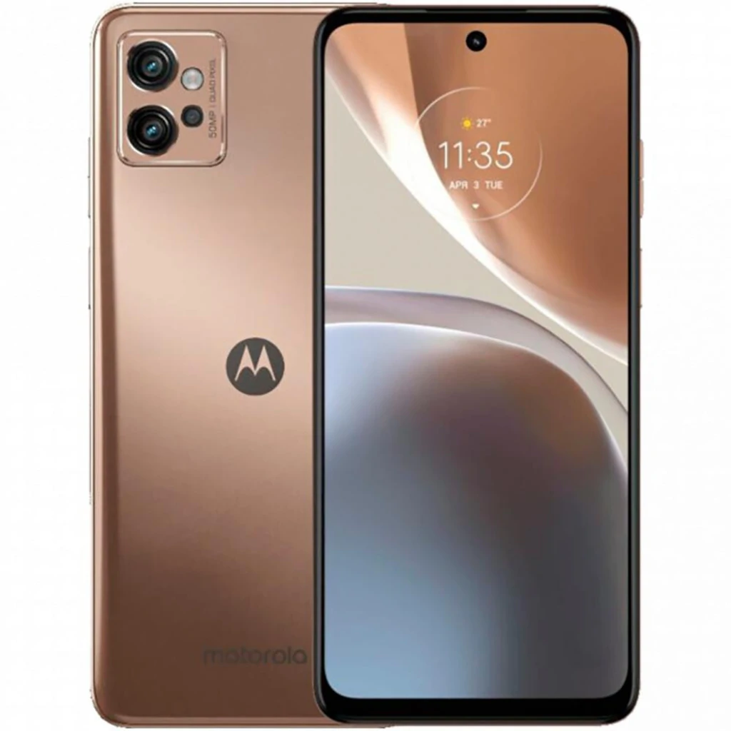 Смартфон Motorola Moto G32 6/128GB Rose Gold (PAUU0028) UA