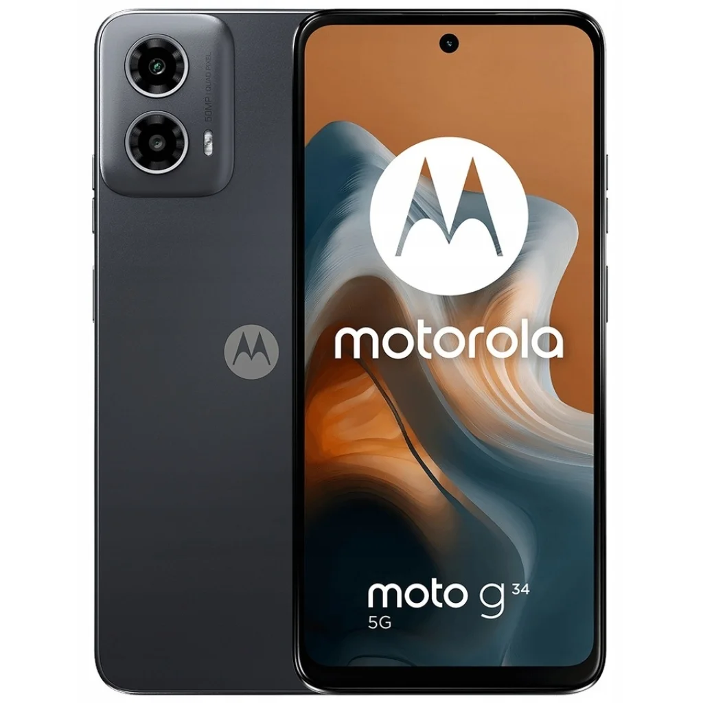 Смартфон Motorola Moto G34S 8/256GB Charcoal Black