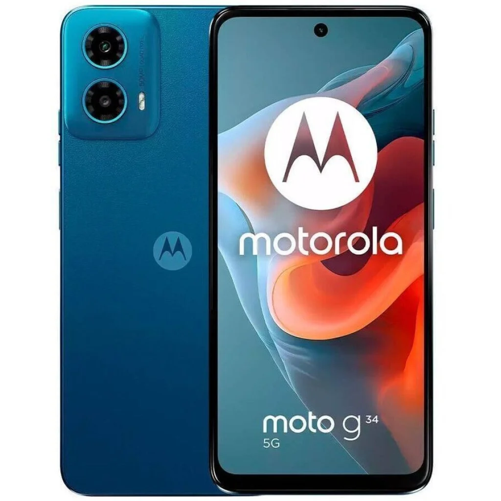 Смартфон Motorola Moto G34S 8/256GB Ice Blue