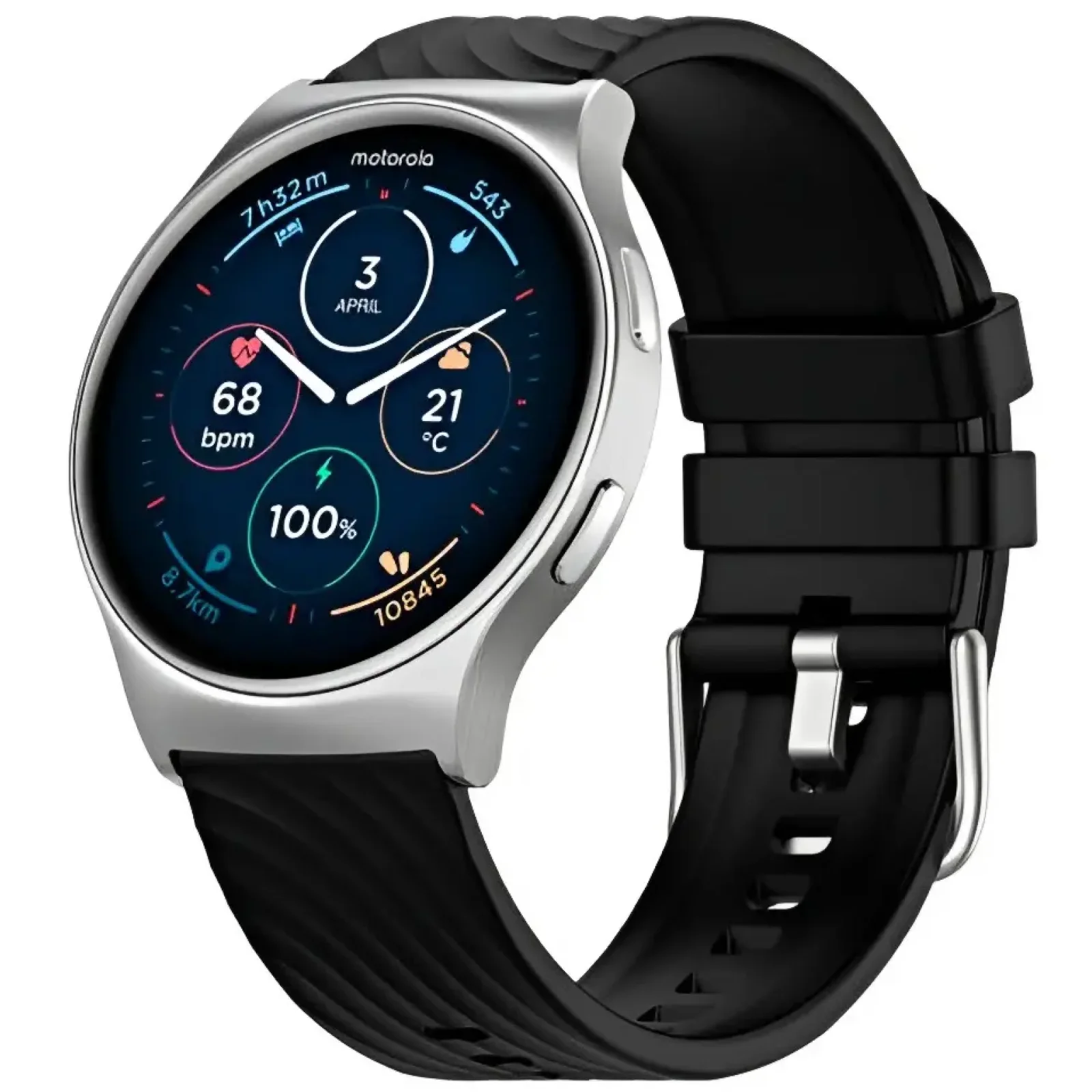 Смарт-часы Motorola Moto Watch 120 Silver