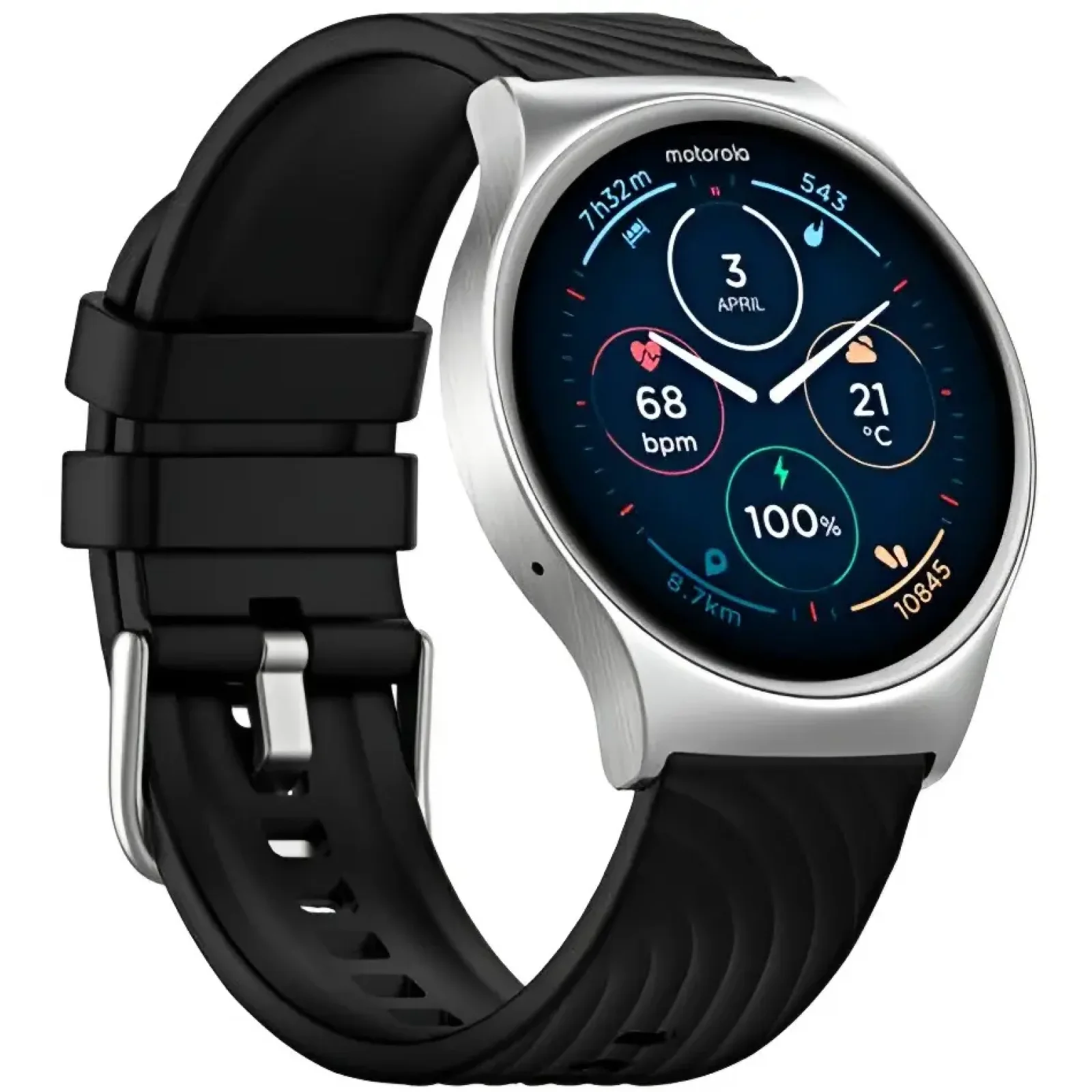 Смарт-часы Motorola Moto Watch 120 Silver
