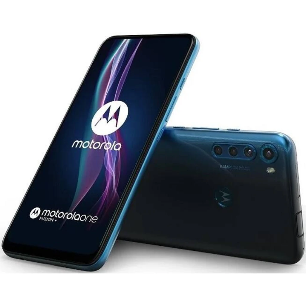 Смартфон Motorola One Fusion Plus 6/128GB Dual Sim Twilight Blue (PAJW0006RS) UA