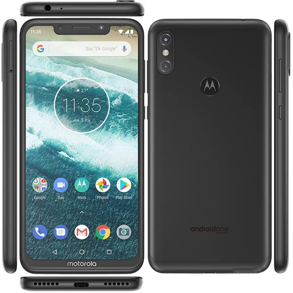 Смартфон Motorola One Power XT1942-1 4/64GB Dual Sim Black
