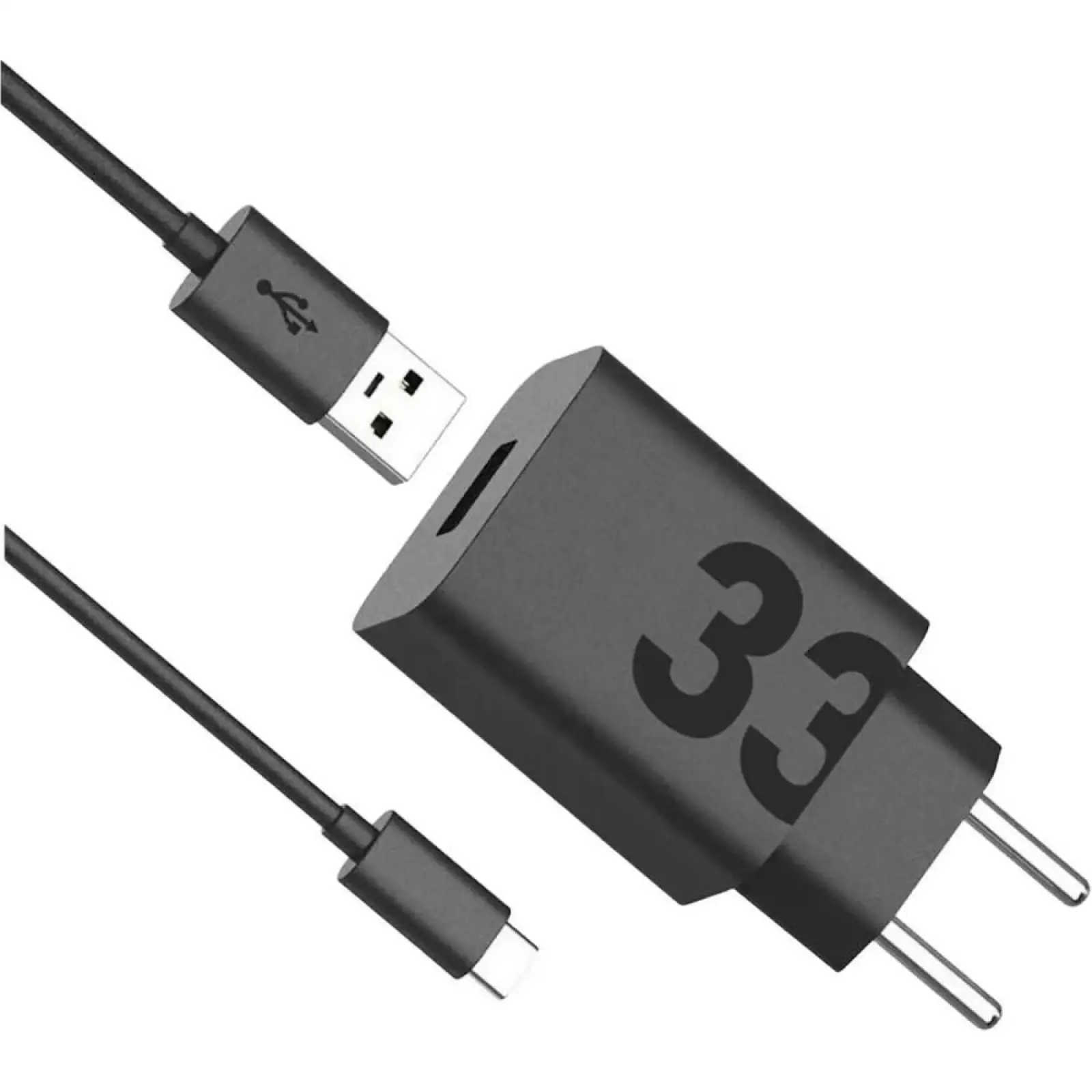МЗП Motorola TurboPower 33W Wall Charger Black Type-C Cable (PG38C06448) UA