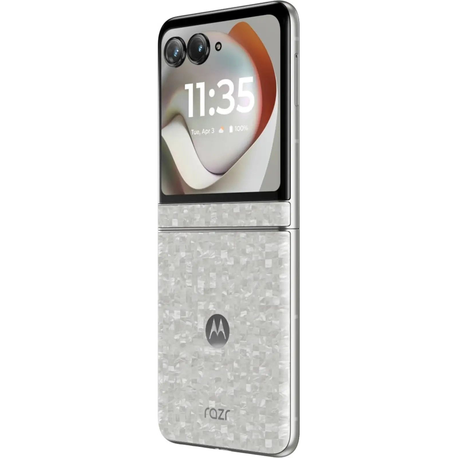 Смартфон Motorola RAZR 70 8/256GB Bright White (PBB60008PL) UA