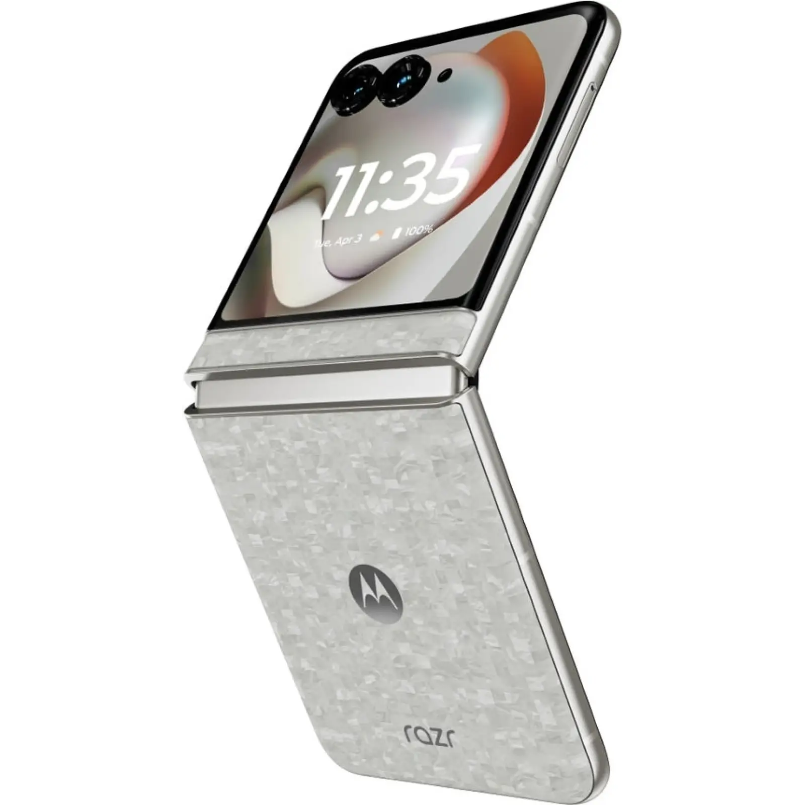 Смартфон Motorola RAZR 70 8/256GB Bright White (PBB60008PL) UA