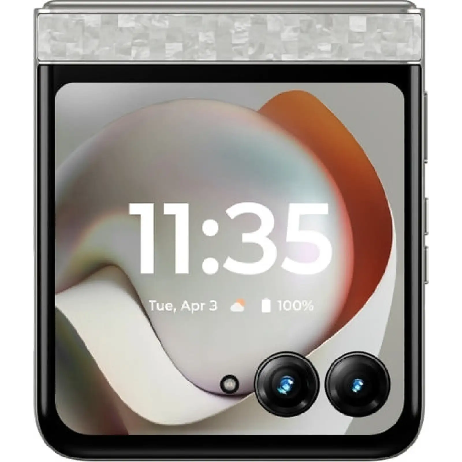 Смартфон Motorola RAZR 70 8/256GB Bright White (PBB60008PL) UA