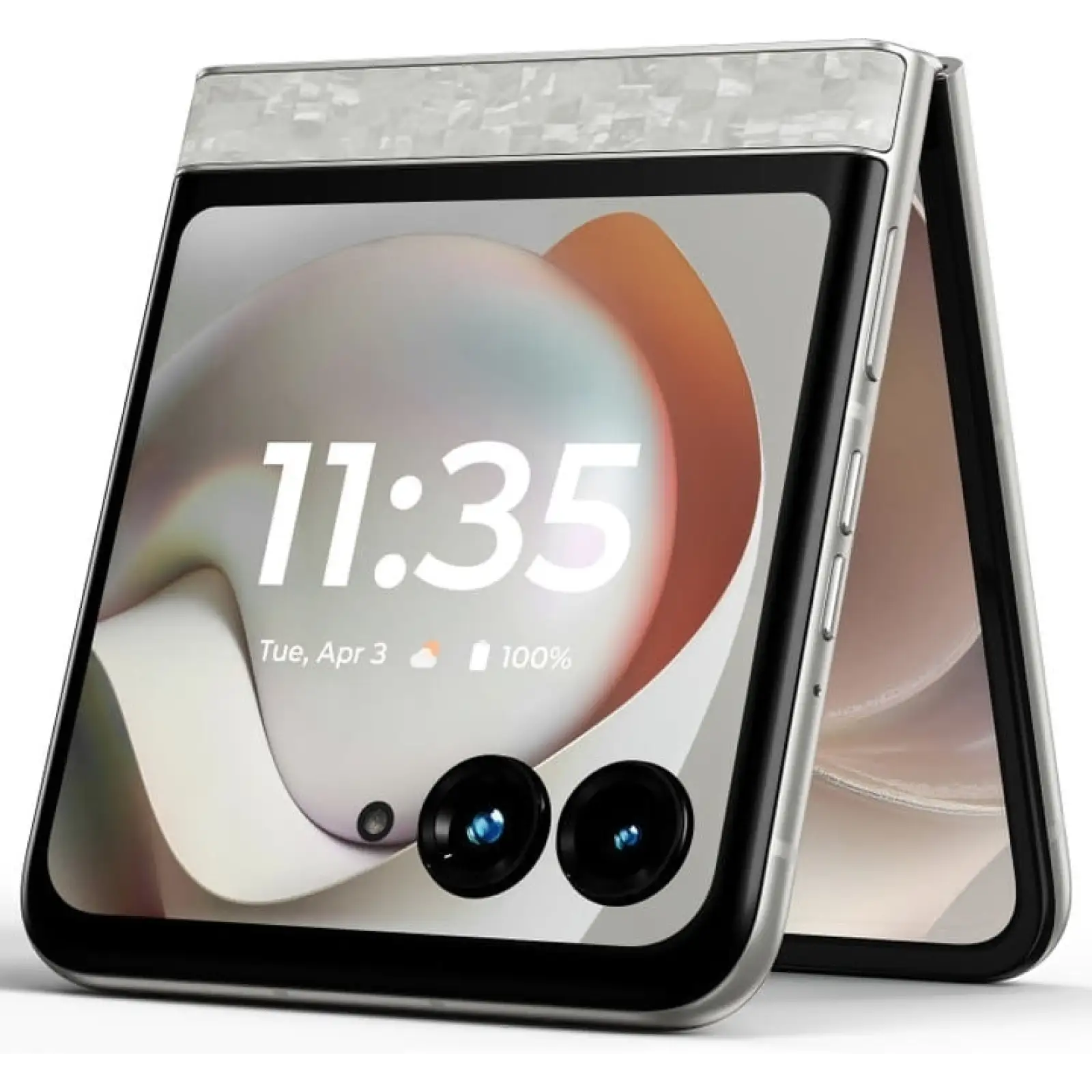 Смартфон Motorola RAZR 70 8/256GB Bright White (PBB60008PL) UA