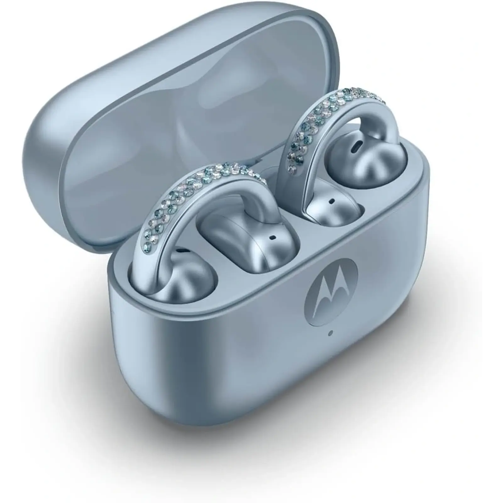 Смартфон Motorola Razr Ultra 2025 16/256GB Ice Melt with Buds Loop (Collections Crystal by Swarovski) (PB880025US)