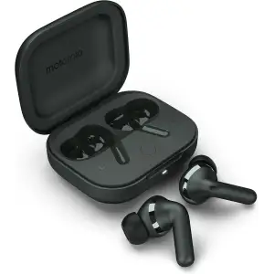 Цвет: Черный - Наушники Motorola Moto Buds+ Black (PG38C05764)
