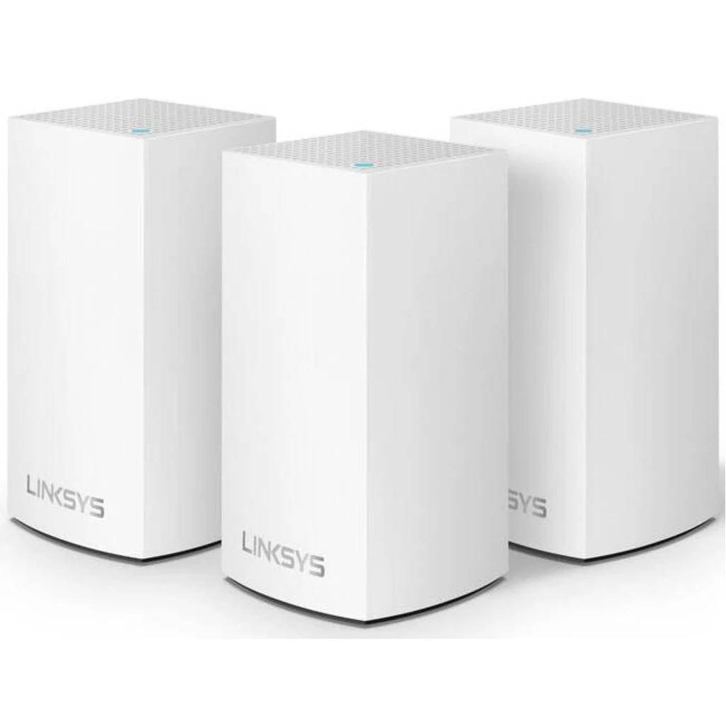 Бездротовий маршрутизатор Linksys Velop Intelligent Mesh WiFi System 3-Pack White (VLP0103)