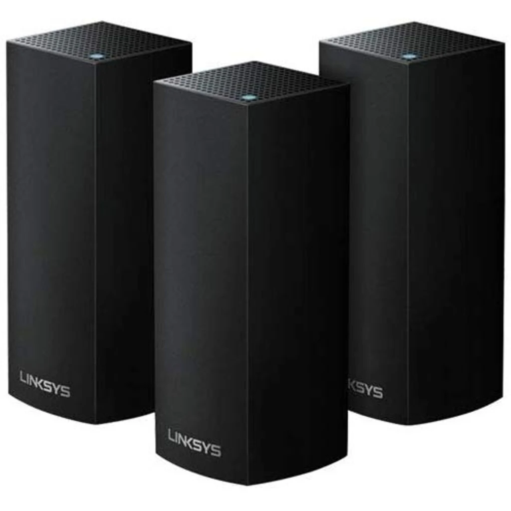Бездротовий маршрутизатор Linksys Velop Intelligent Mesh WiFi System 3-Pack Black (VLP0103)