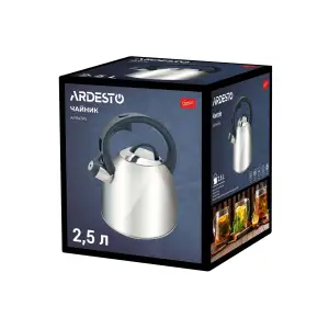 Чайник ARDESTO Gemini Cremona 2.5л (AR1947KS) UA