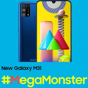 Samsung Galaxy M31 офіційно з 4 камерами, батареєю 6000 мАг і Android 10