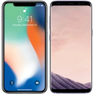 Galaxy S8 и iPhone X - самые желанные подарки